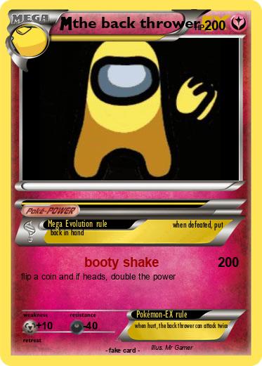 Pokemon the back thrower