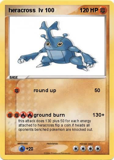 Pokemon heracross  lv 100
