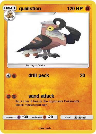 Pokemon quailstion