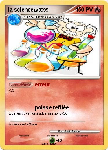 Pokemon la science