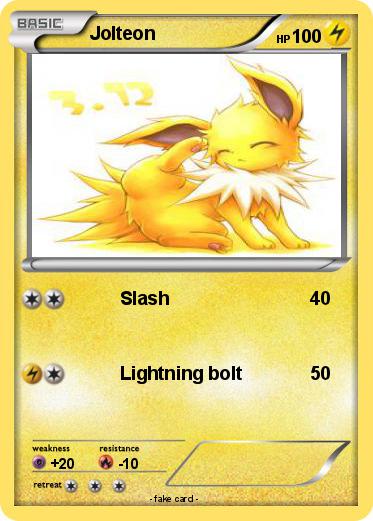 Pokemon Jolteon
