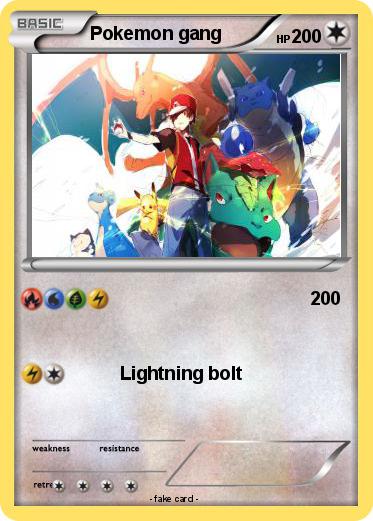 Pokemon Pokemon gang