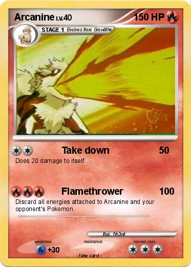 Pokemon Arcanine