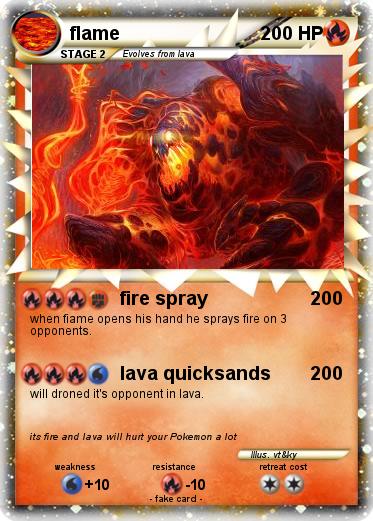 Pokemon flame