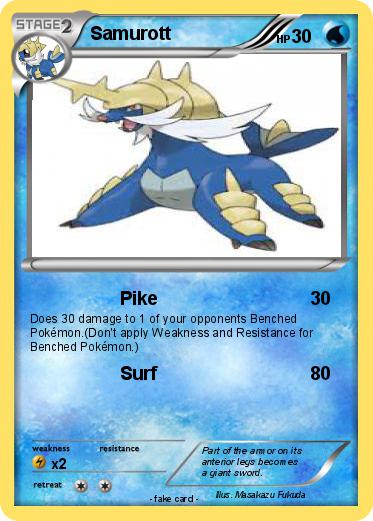 Pokemon Samurott