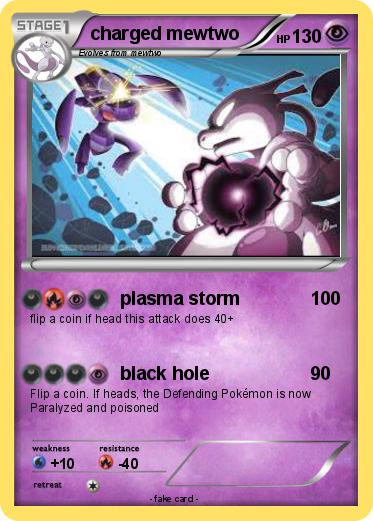 Pokemon charged mewtwo