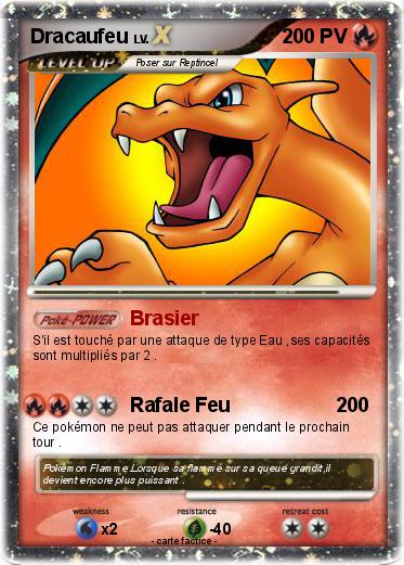 Pokemon Dracaufeu