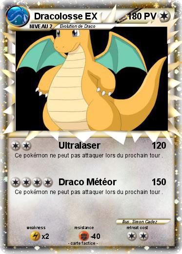 Pokemon Dracolosse EX
