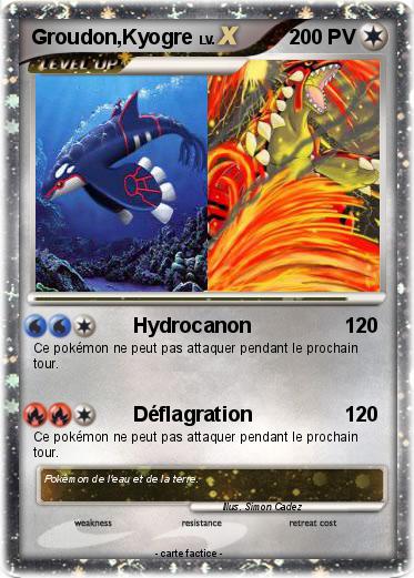 Pokemon Groudon,Kyogre