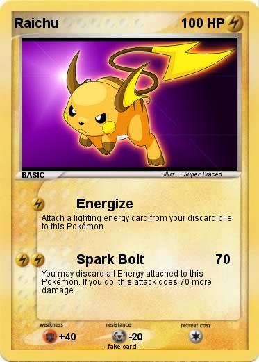 Pokemon Raichu