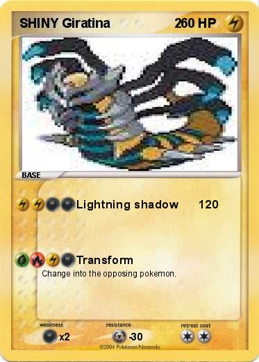 Pokemon SHINY Giratina                  2
