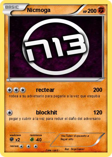 Pokemon Nicmoga