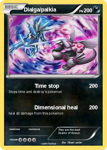 Pokemon Dialga/palkia