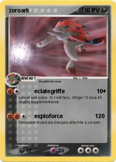 Pokemon zoroark
