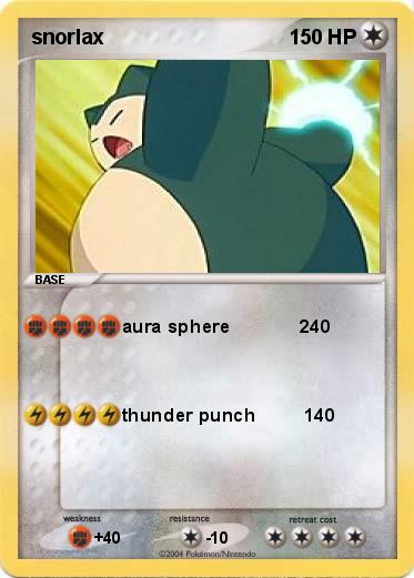 Pokemon snorlax