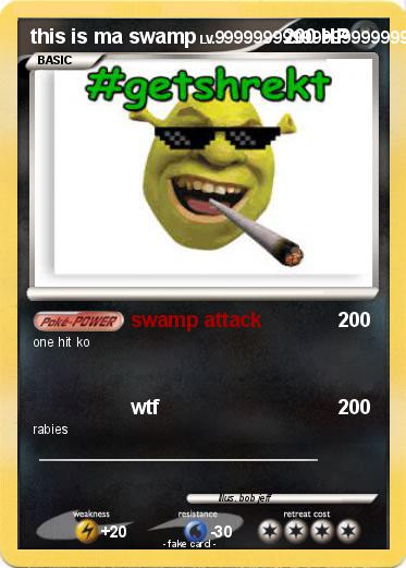 Pokemon this is ma swamp