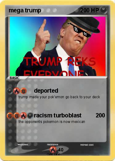 Pokemon mega trump