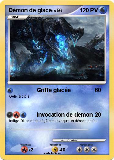 Pokemon Démon de glace