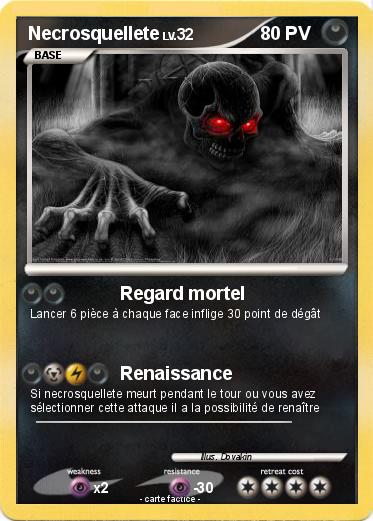 Pokemon Necrosquellete