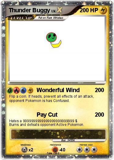 Pokemon Thunder Buggy