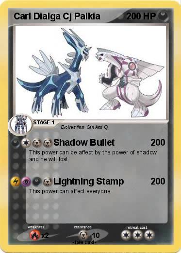 Pokemon Carl Dialga Cj Palkia