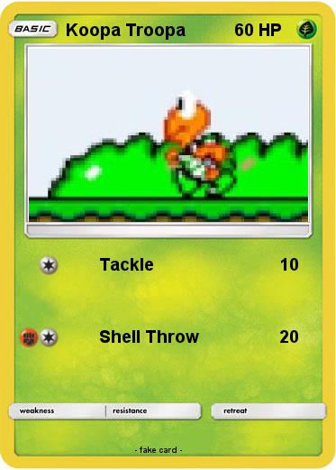 Pokemon Koopa Troopa