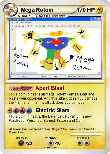 Pokemon Mega Rotom
