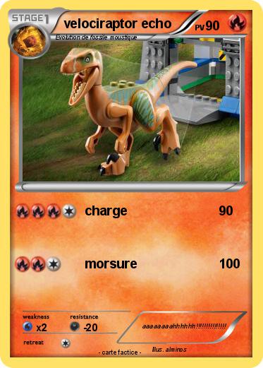 Pokemon velociraptor echo
