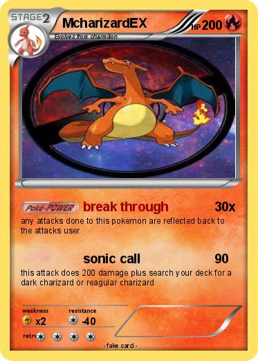 Pokemon McharizardEX