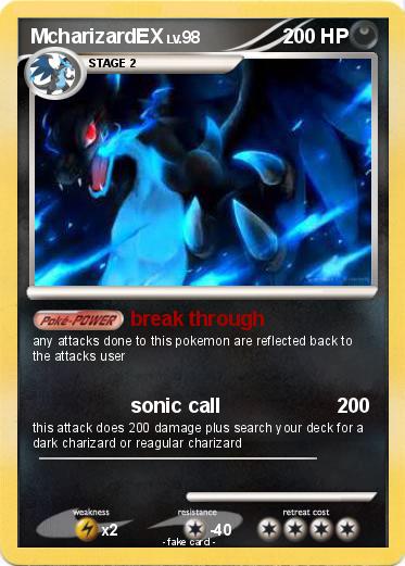 Pokemon McharizardEX