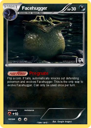 Pokemon Facehugger