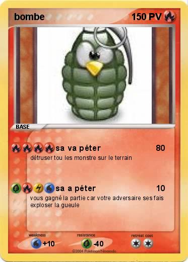 Pokemon bombe