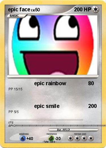 Pokemon epic face