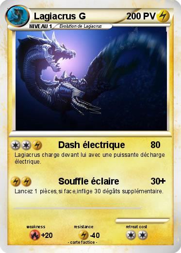 Pokemon Lagiacrus G