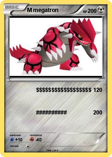 Pokemon M megatron