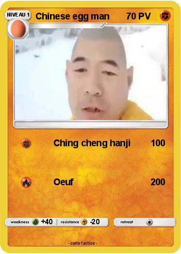 Pokemon Chinese egg man