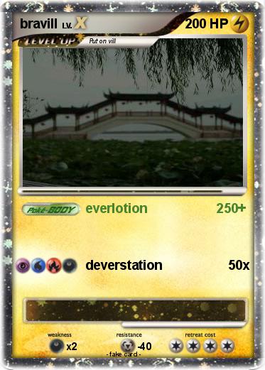 Pokemon bravill