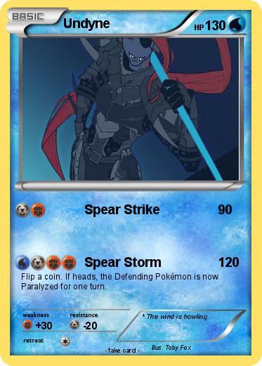 Pokemon Undyne