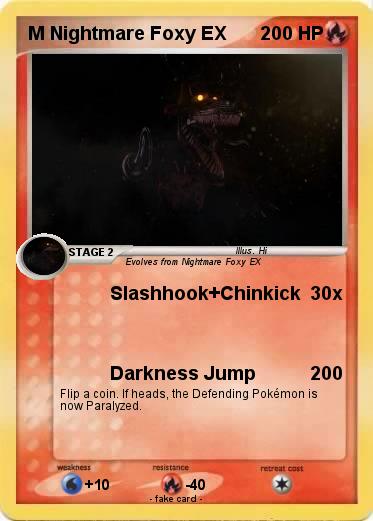 Pokemon M Nightmare Foxy EX
