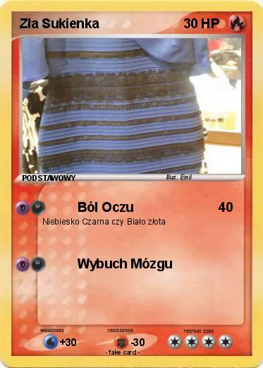 Pokemon Zła Sukienka