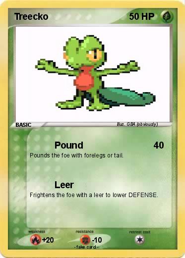 Pokemon Treecko