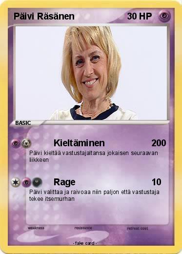 Pokemon Päivi Räsänen