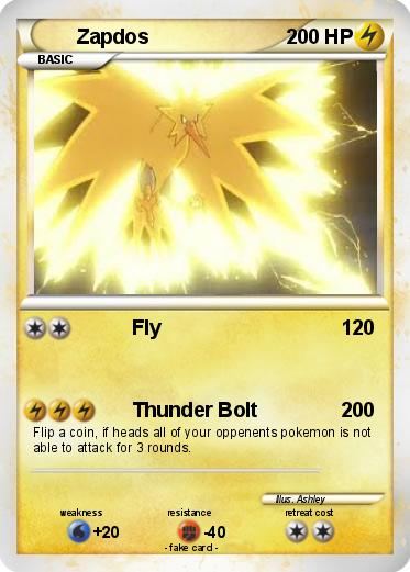 Pokemon Zapdos