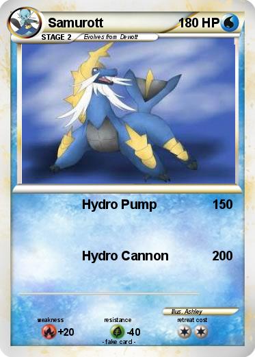 Pokemon Samurott