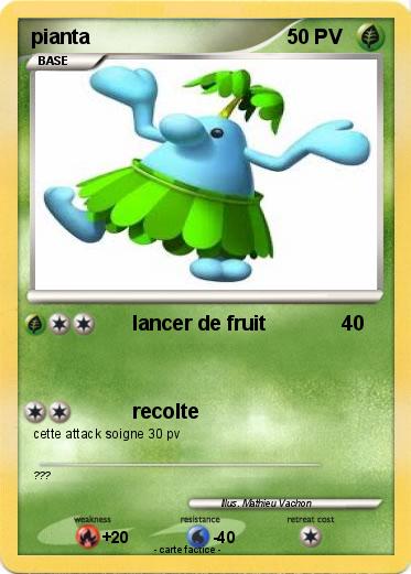 Pokemon pianta