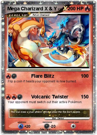 Pokemon Mega Charizard X & Y