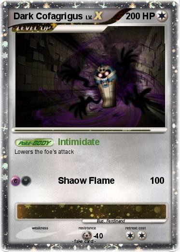 Pokemon Dark Cofagrigus