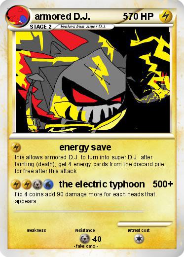 Pokemon armored D.J.             5