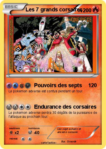 Pokemon Les 7 grands corsaires