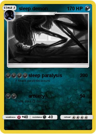 Pokemon sleep demon